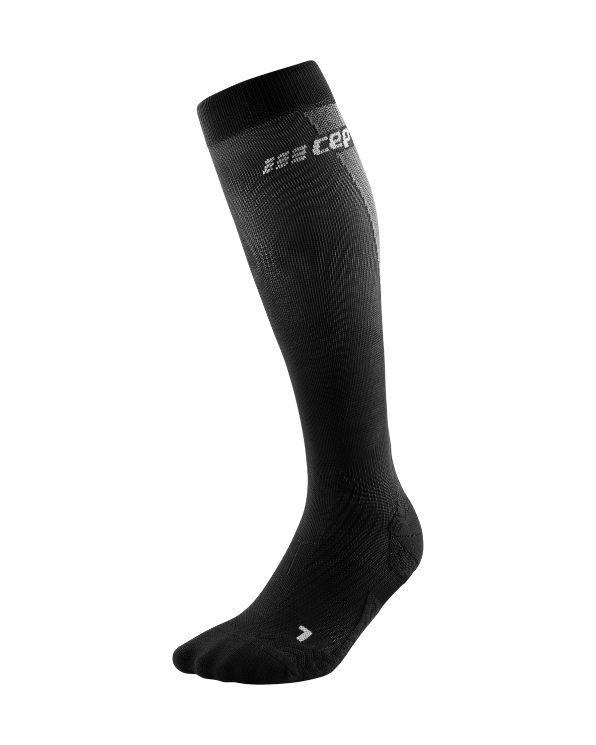 Ultralight Tall Compression Socks, Women, Ultralight Black/Grey