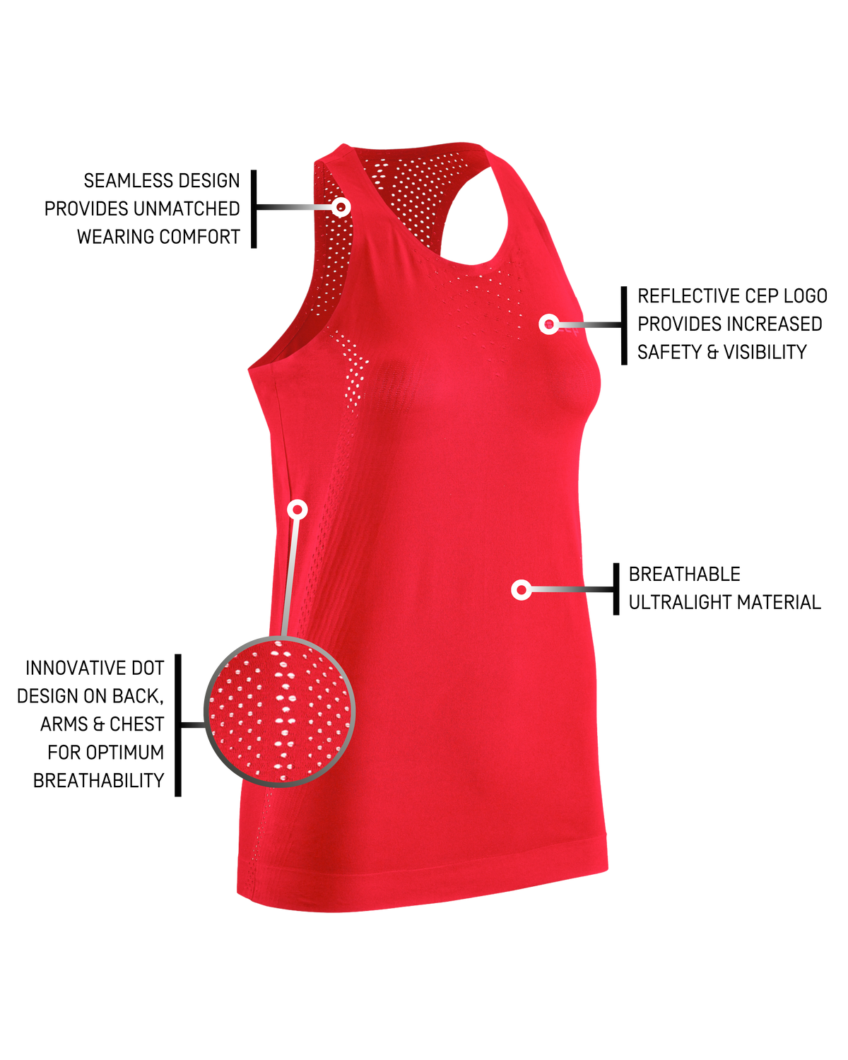 Ultralight Tank Top, Women, Pink