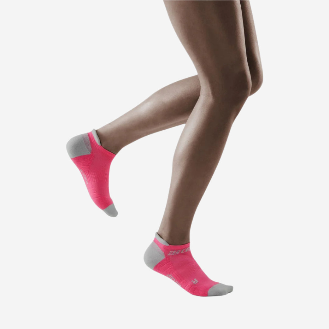 No Show Compression Socks 3.0, Women, Rose/Light Grey