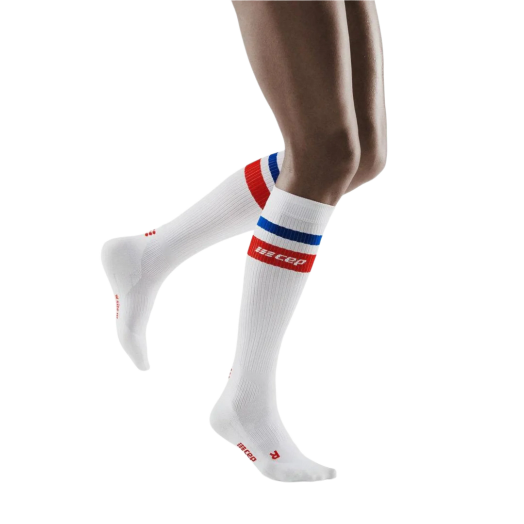 80's Tall Compression Socks, Women