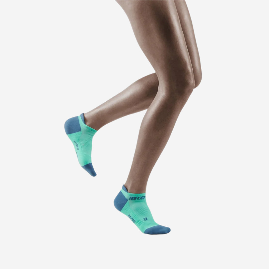 No Show Compression Socks 3.0, Women, Mint/Grey