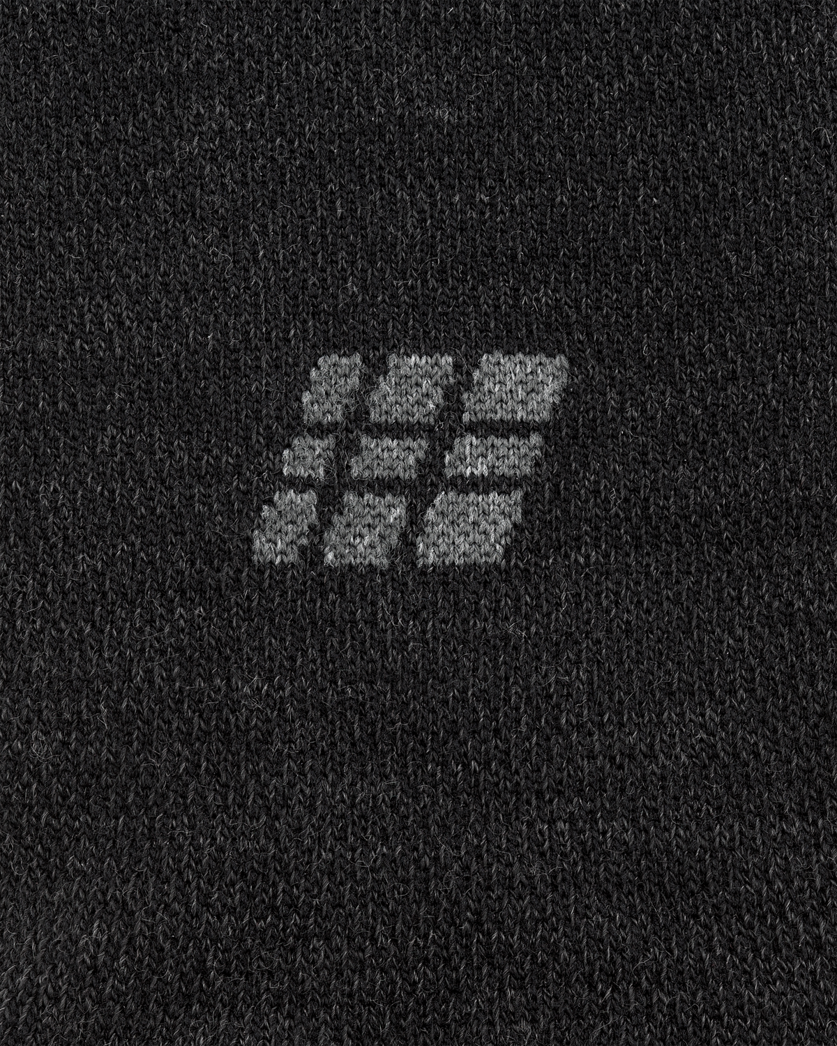 Core All Day Tall Compression Socks, Women, Anthracite, close-up detail