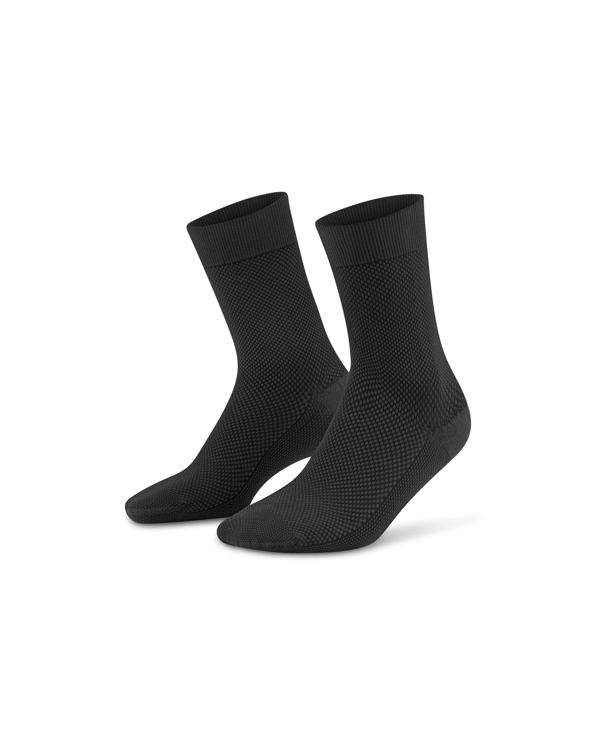 Core Business Mid Cut Compression Socks, Black