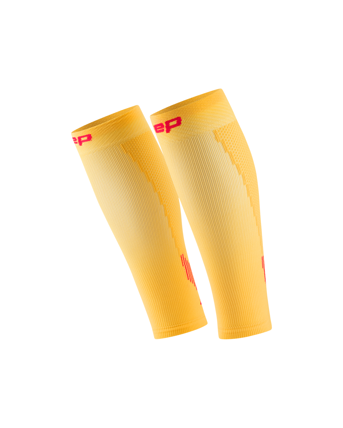 Core Run Calf Compression Sleeves 5.0, Women, Marigold/Burgundy