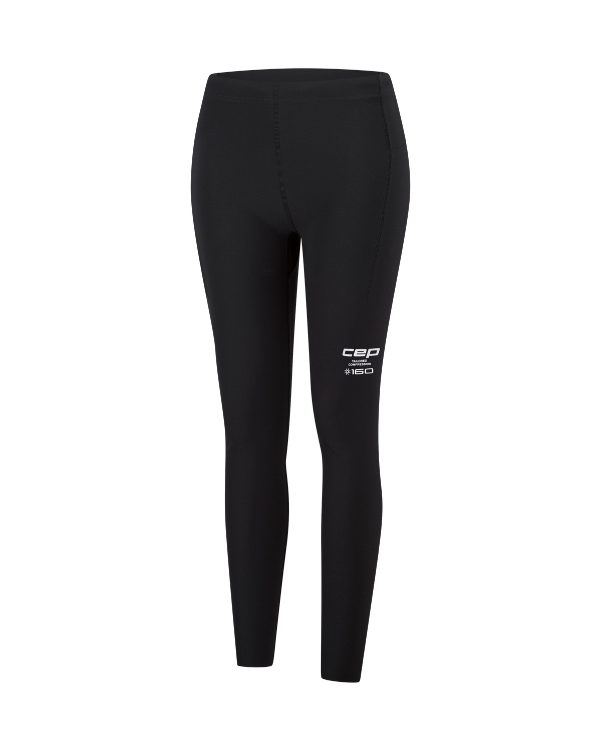 Core Run Compression Tights, Women, Black