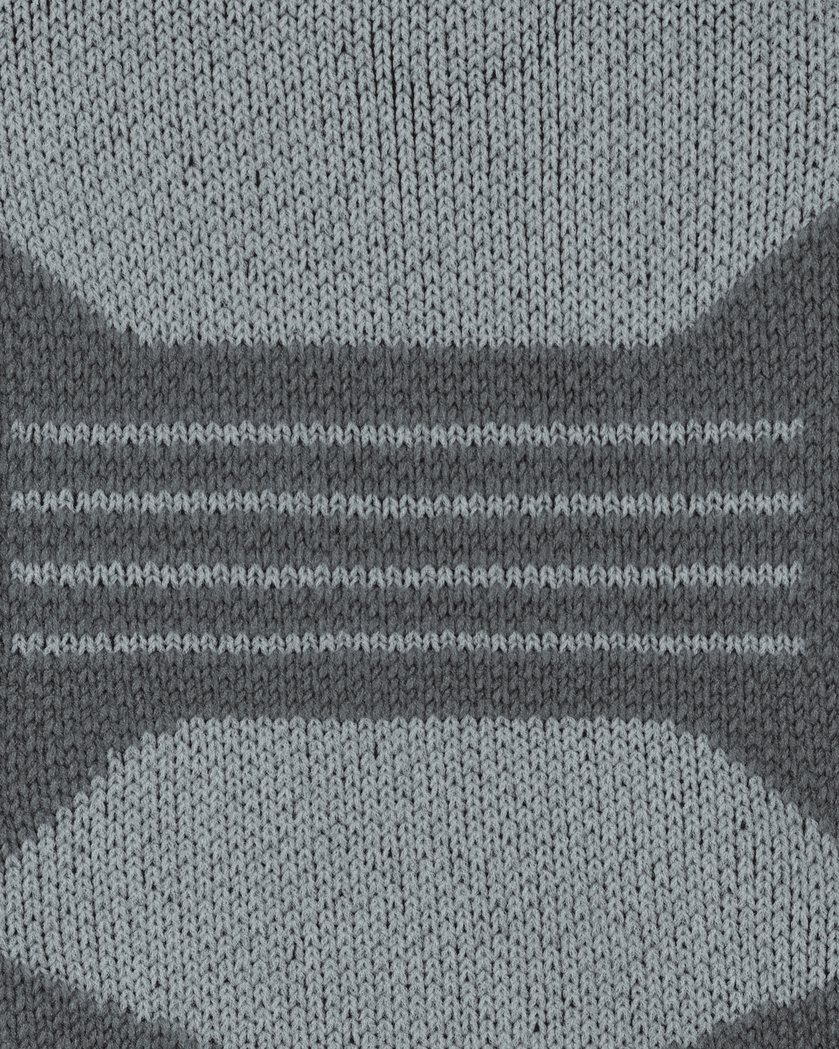 Core Run Cushion Mid Cut Compression Socks, Black, close-up detail