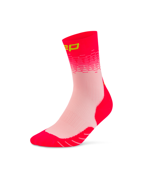Core Run Fade Mid Cut Compression Socks