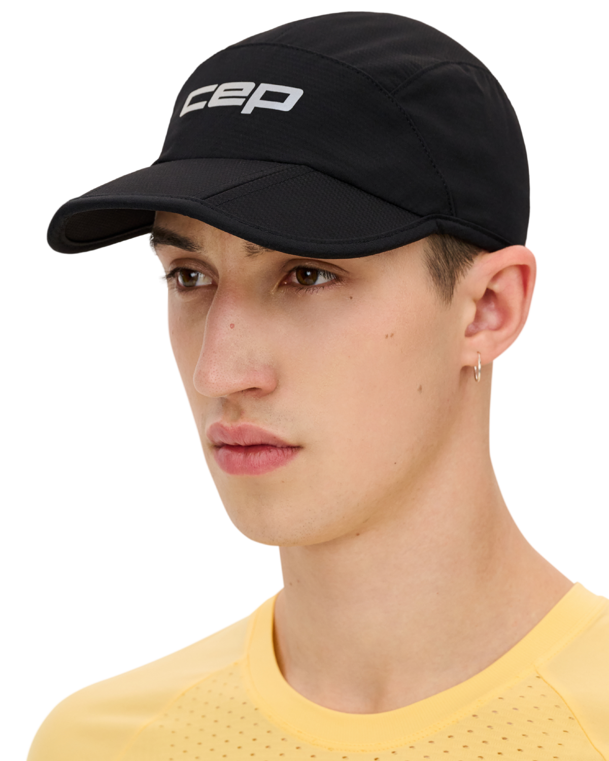 Core Run Foldable Cap, Black