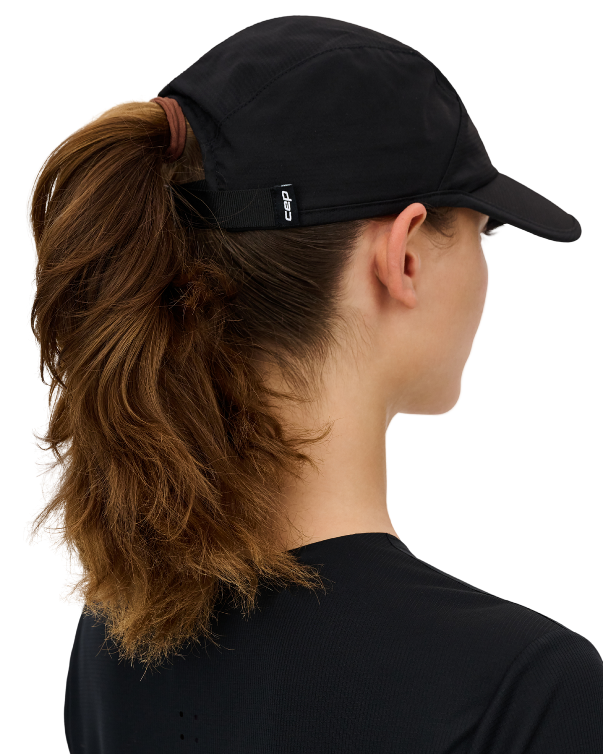 Core Run Foldable Cap, Black