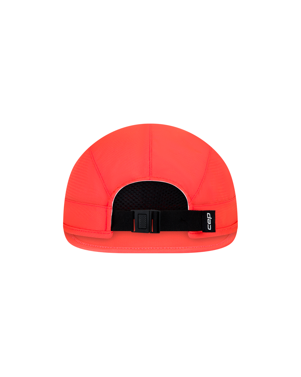 Core Run Foldable Cap, Neon Coral