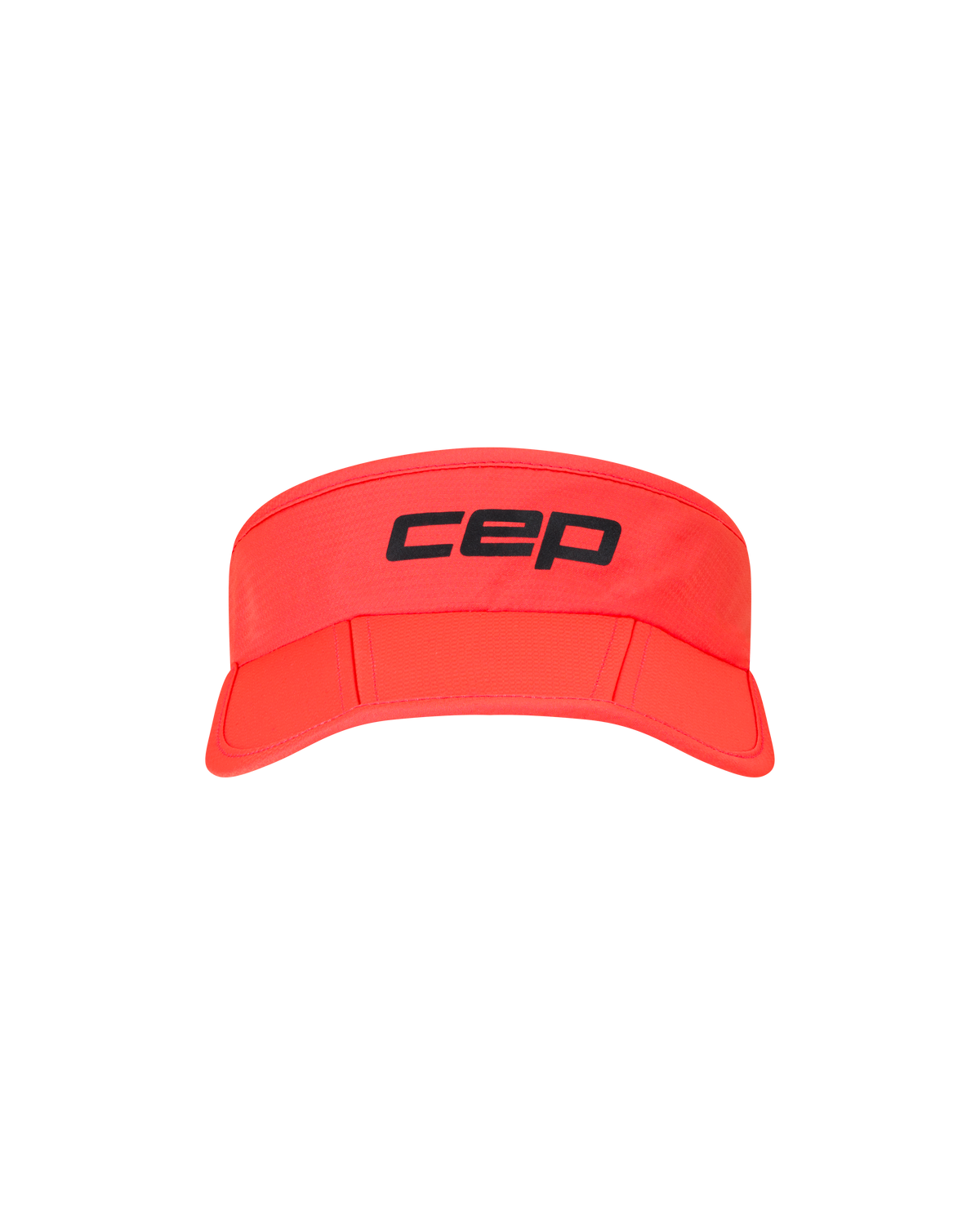Core Run Foldable Visor, Neon Coral