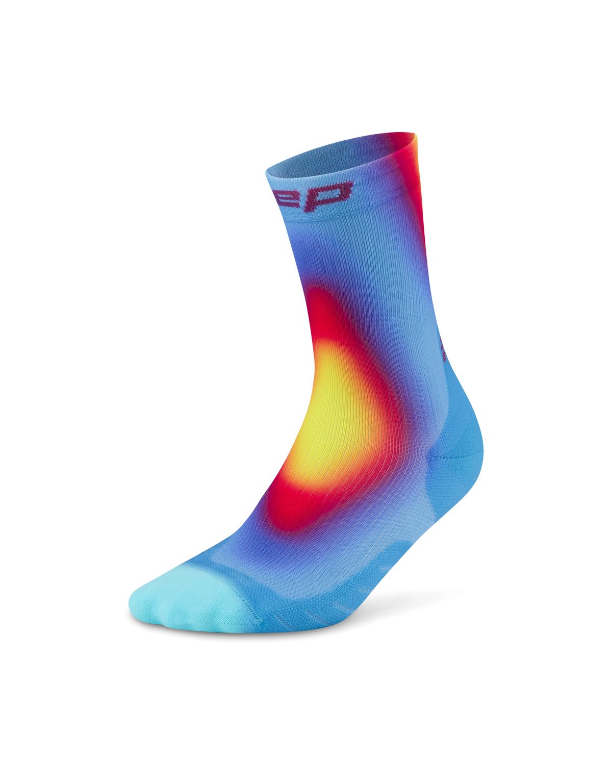Core Run Gradient Mid Cut Compression Socks