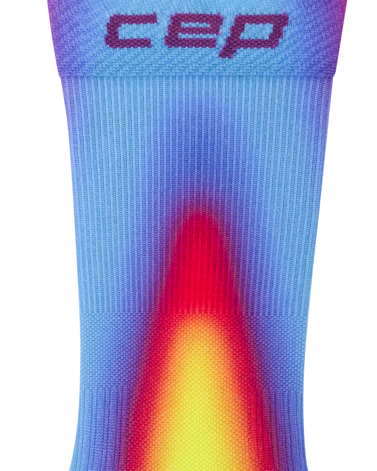 Core Run Gradient Mid Cut Compression Socks