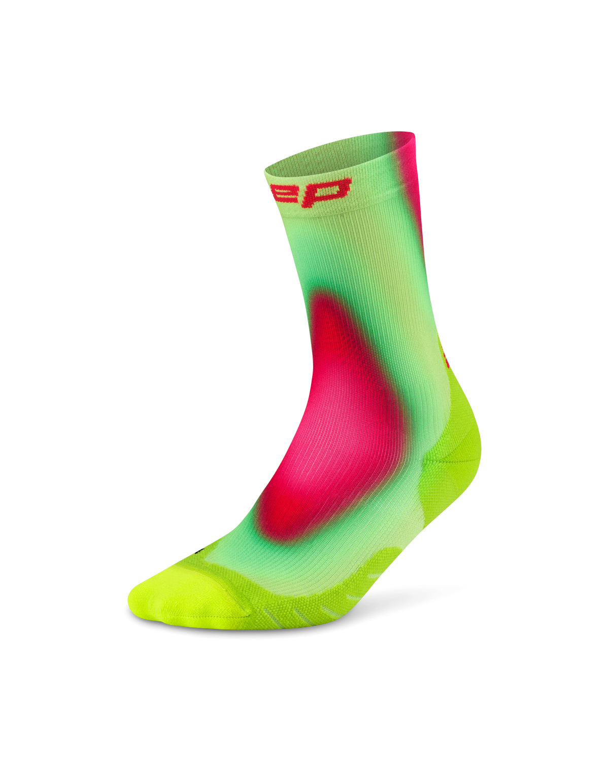 Core Run Gradient Mid Cut Compression Socks