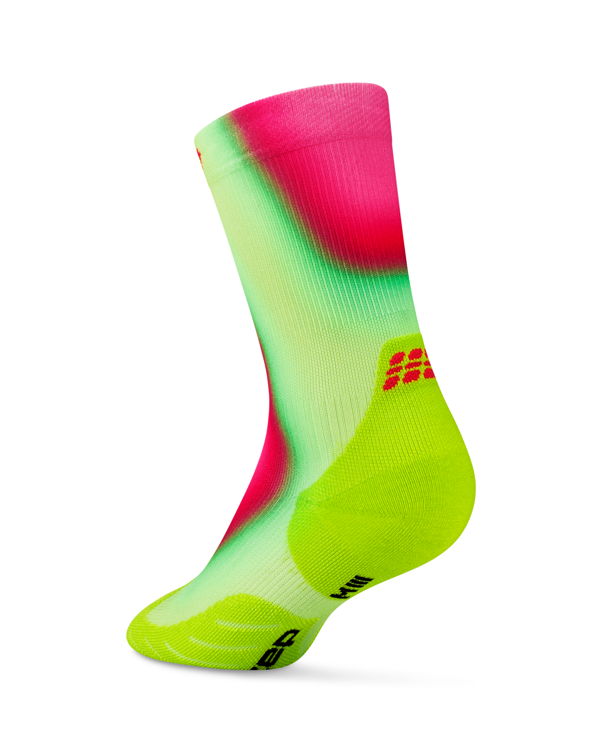 Core Run Gradient Mid Cut Compression Socks