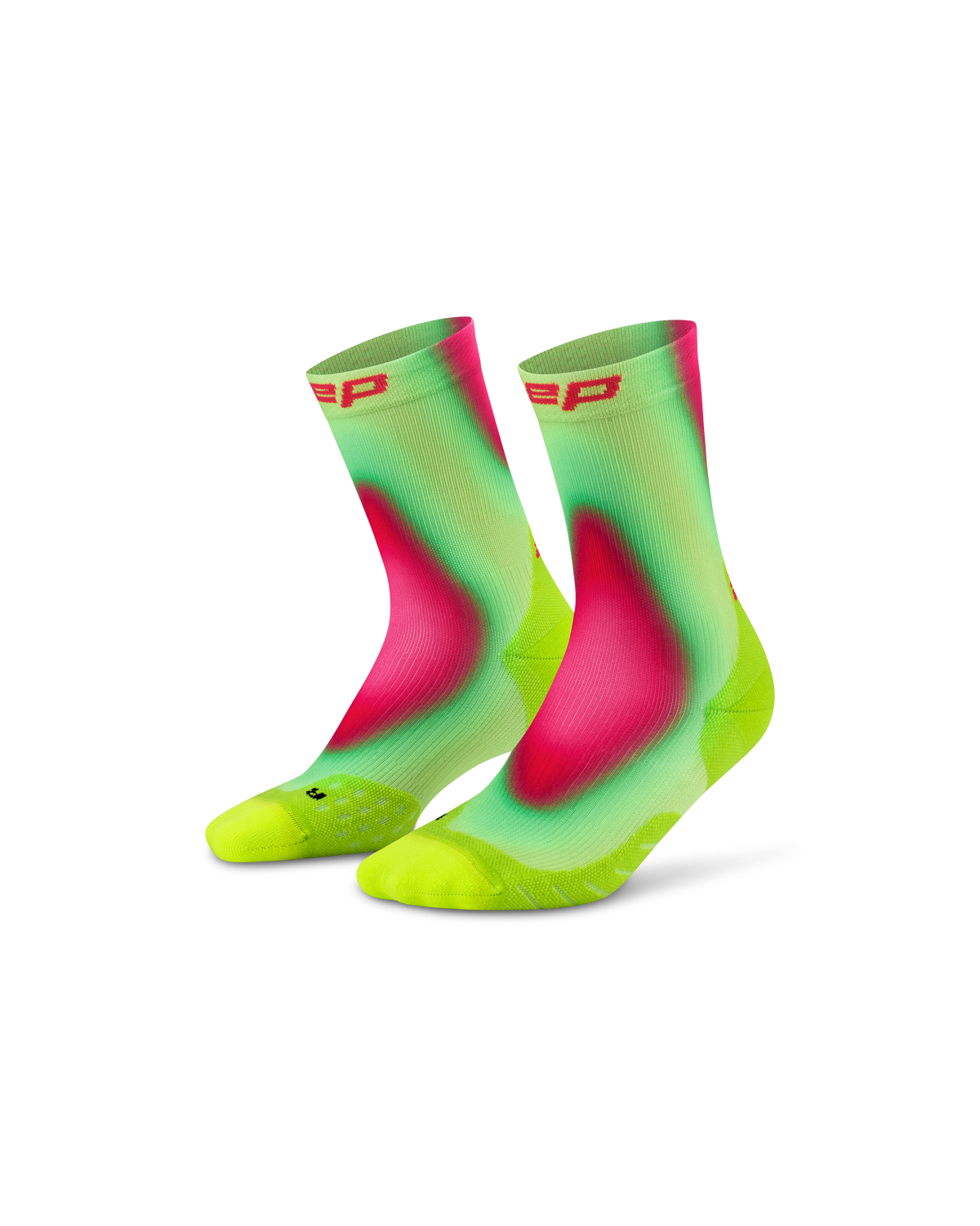 Core Run Gradient Mid Cut Compression Socks