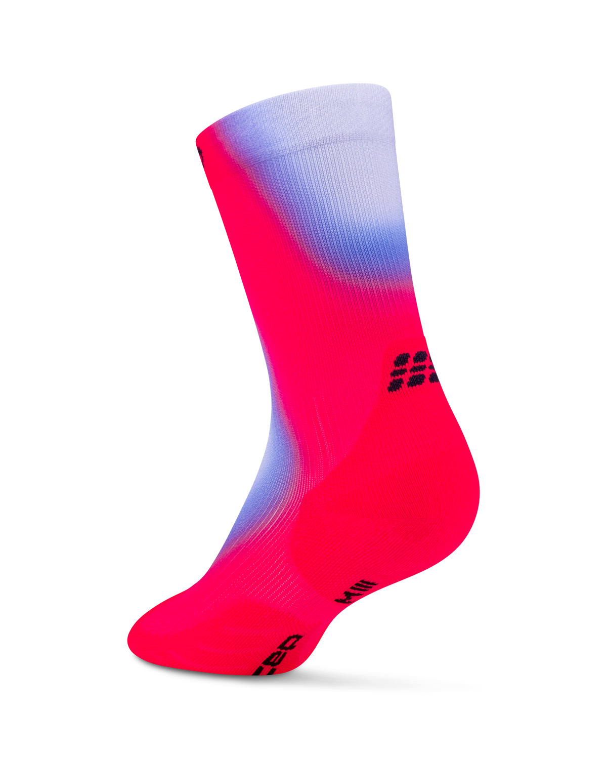 Core Run Gradient Mid Cut Compression Socks