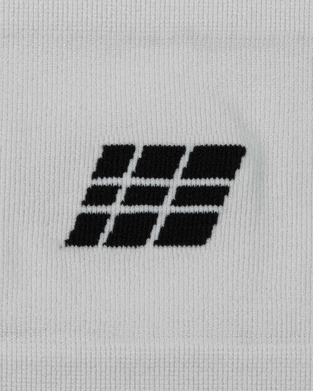 Core Run Headband, Light Grey, close-up detail