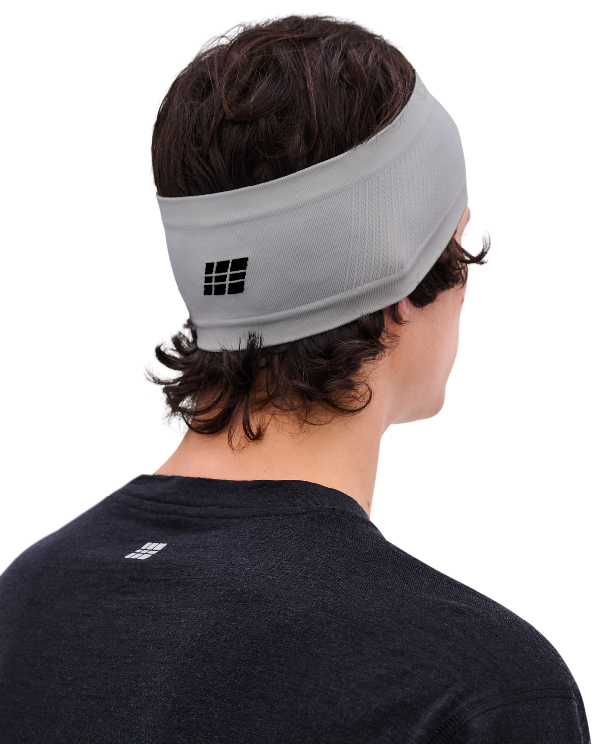 Core Run Headband, Light Grey