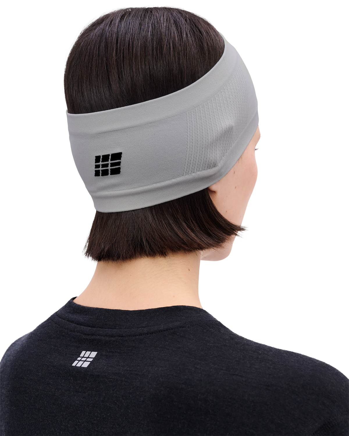 Core Run Headband, Light Grey