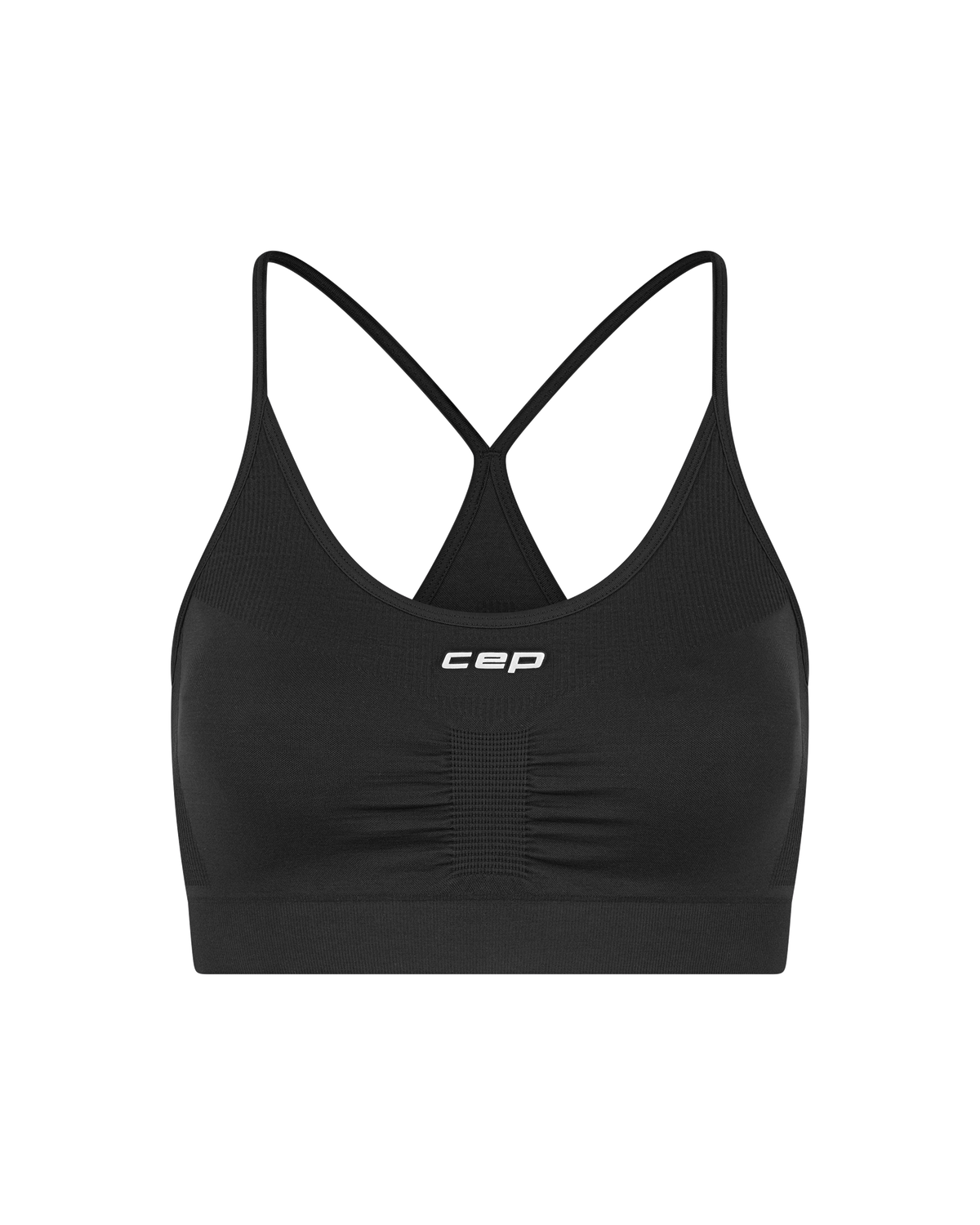 Core Run Light Support Bra, Black