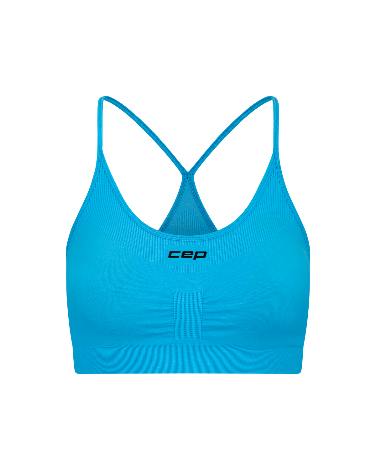 Core Run Light Support Bra, Light Blue