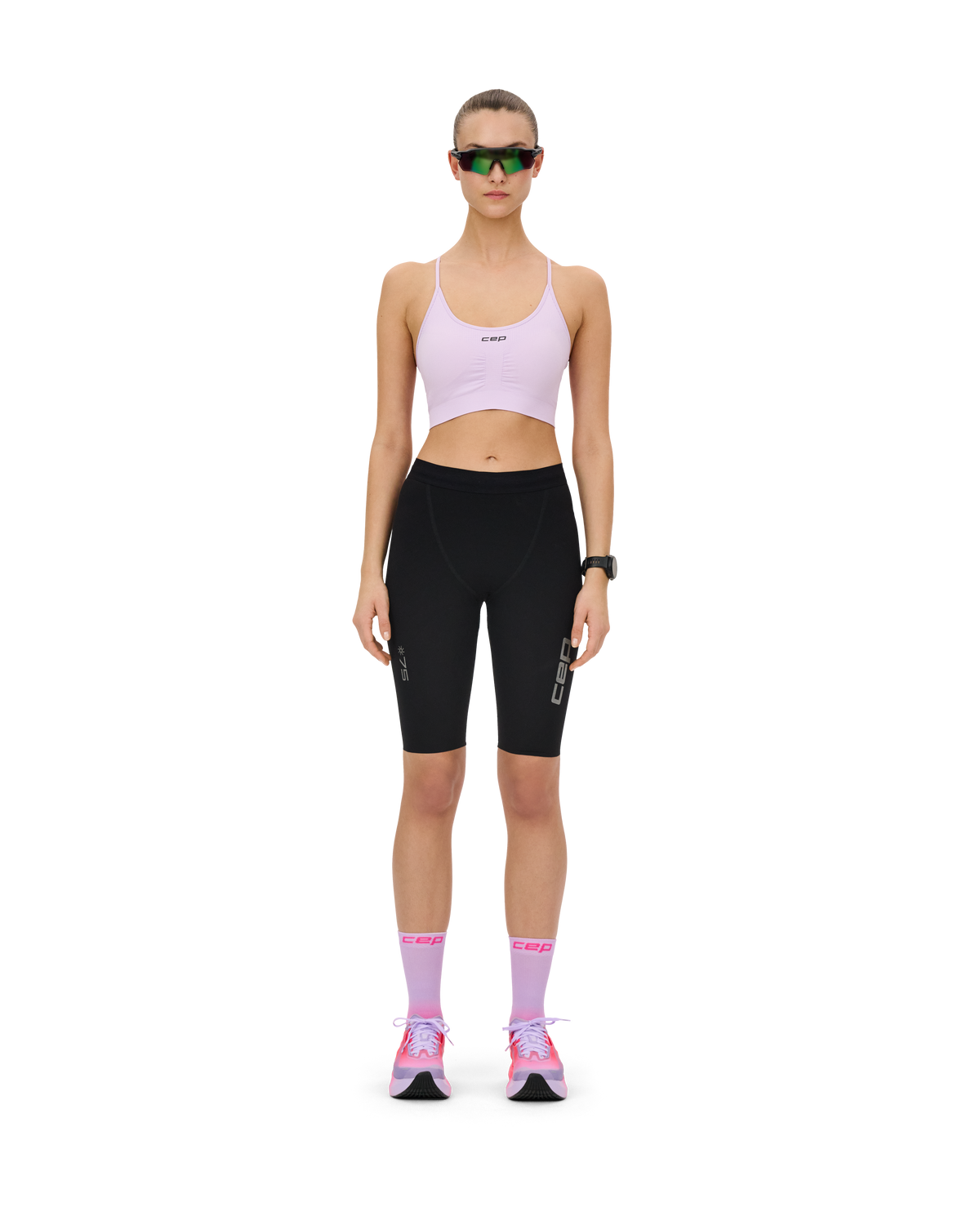 Core Run Light Support Bra, Lilac