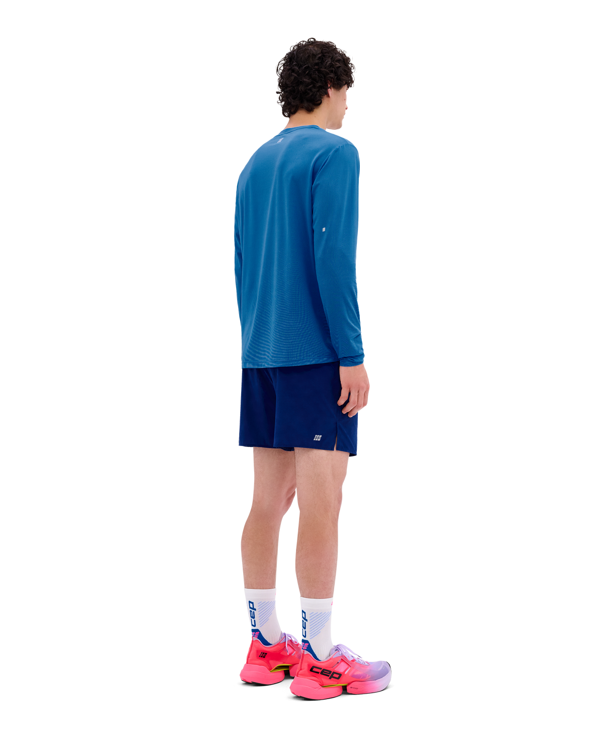 Core Run Long Sleeve Shirt, Men, Blue