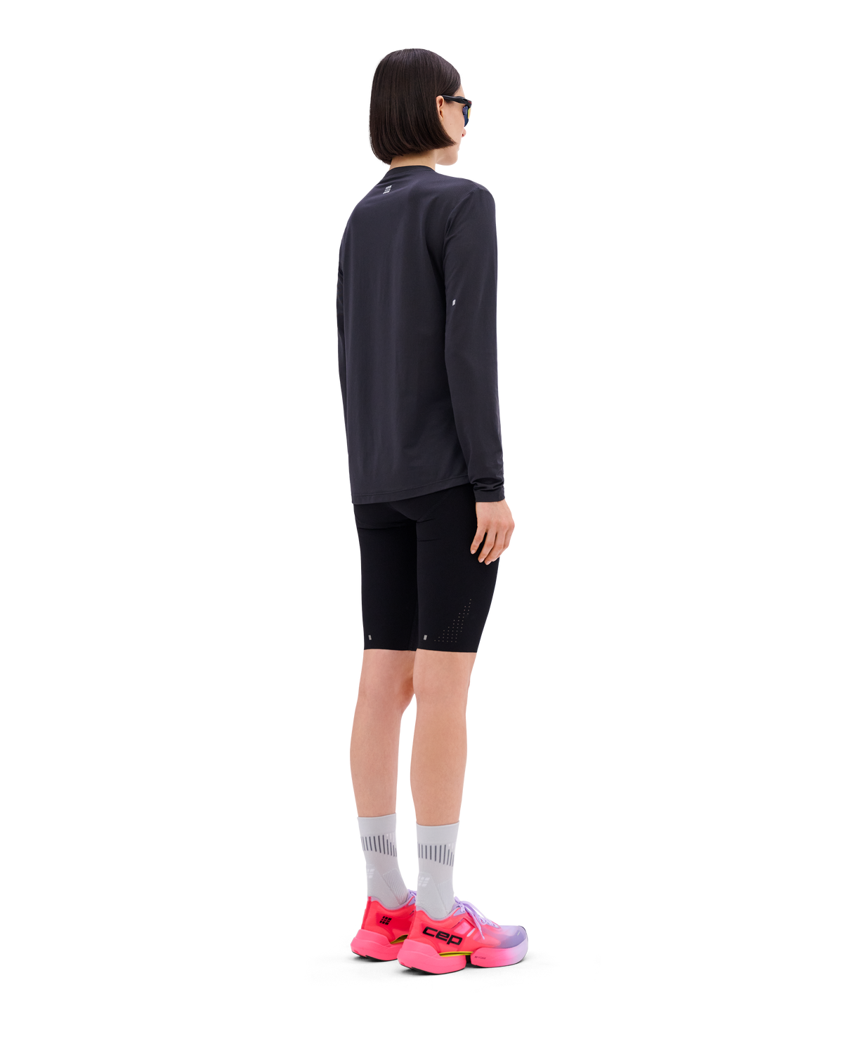 Core Run Long Sleeve Shirt, Women, Black