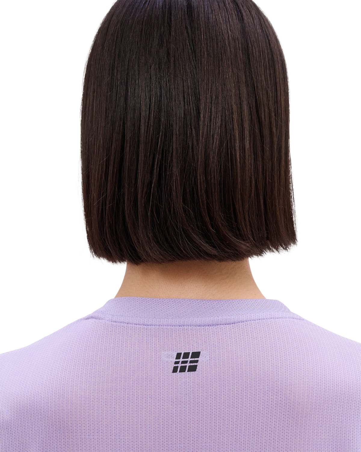 Core Run Long Sleeve Shirt, Women, Lilac, close-up detail