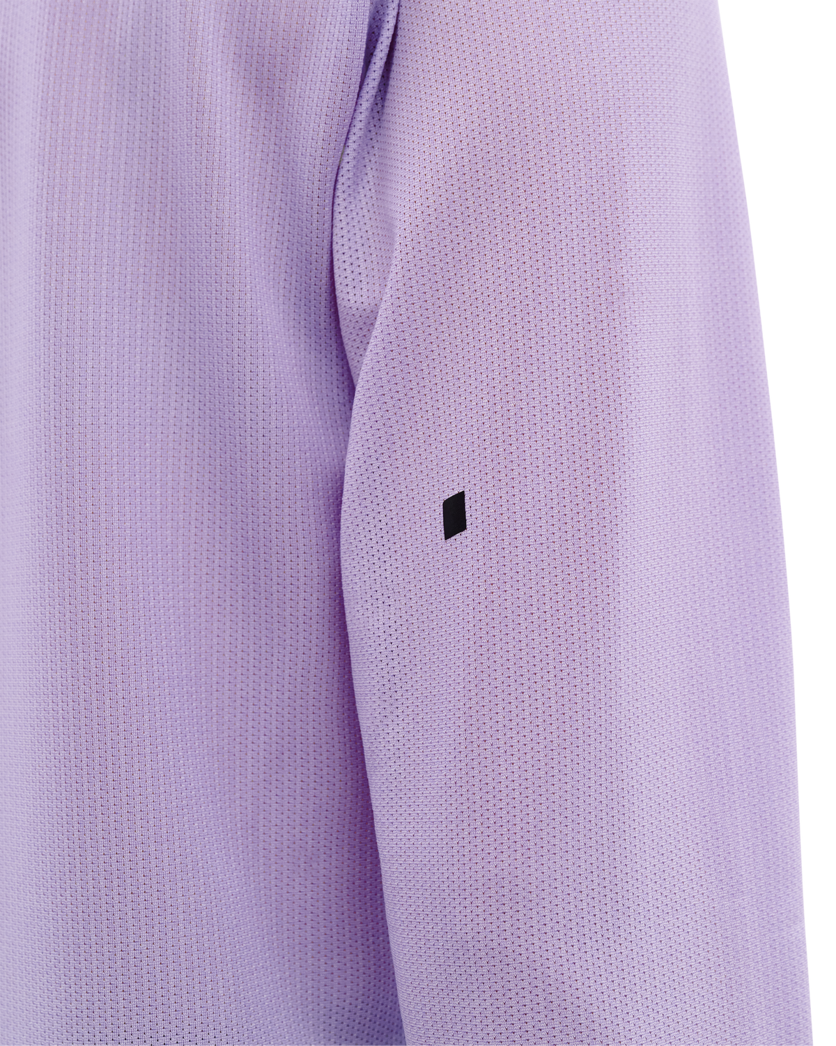 Core Run Long Sleeve Shirt, Women, Lilac, close-up detail