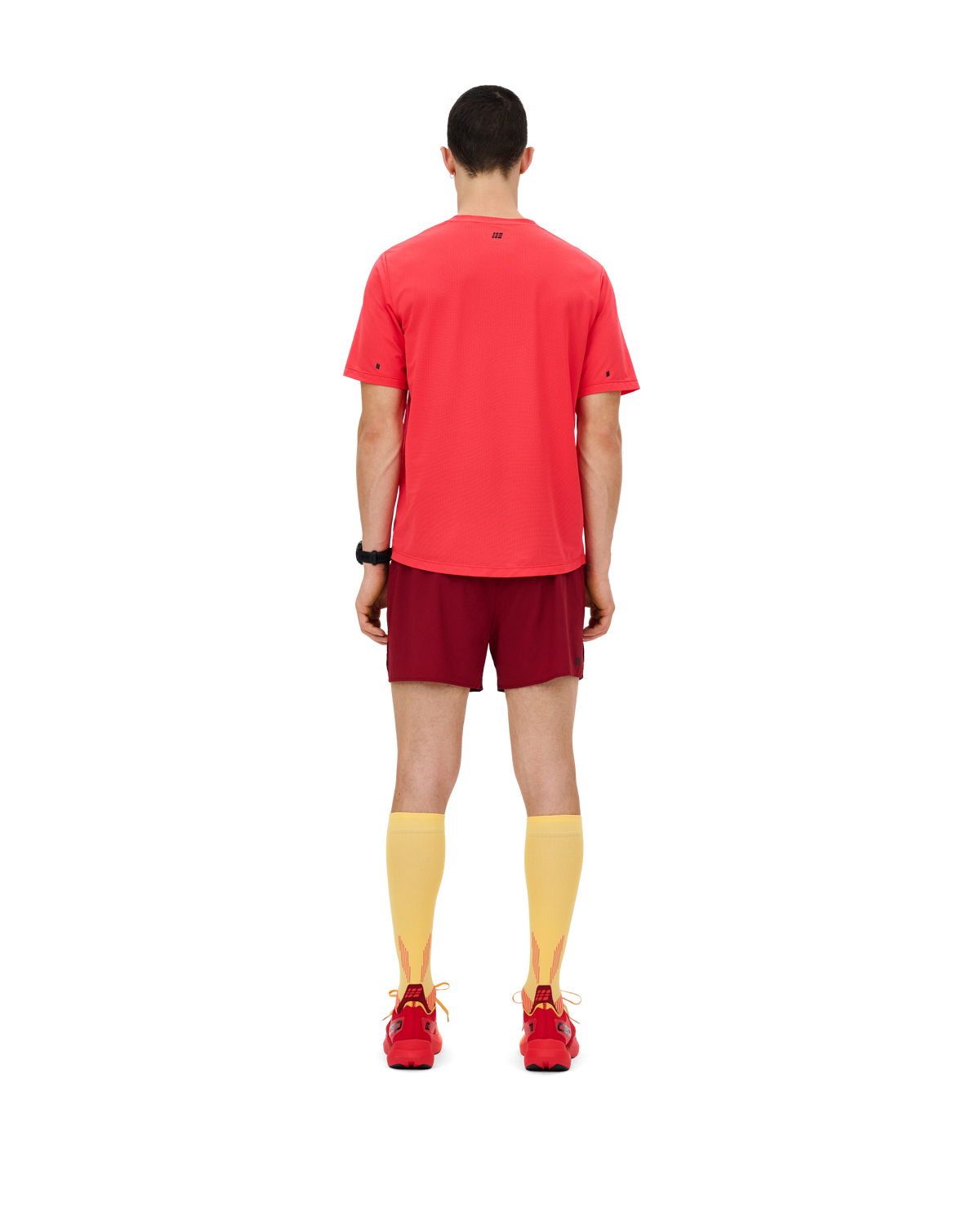 Core Run Loose Fit Shorts, Men, Burgundy