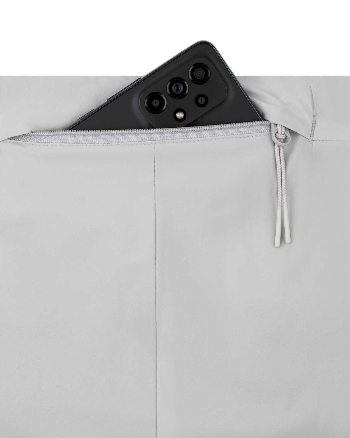 Core Run Loose Fit Shorts, Women, Light Grey, close-up detail