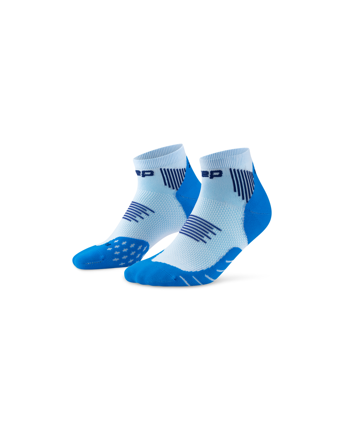 Core Run Low Cut Socks 5.0, Blue/Ice
