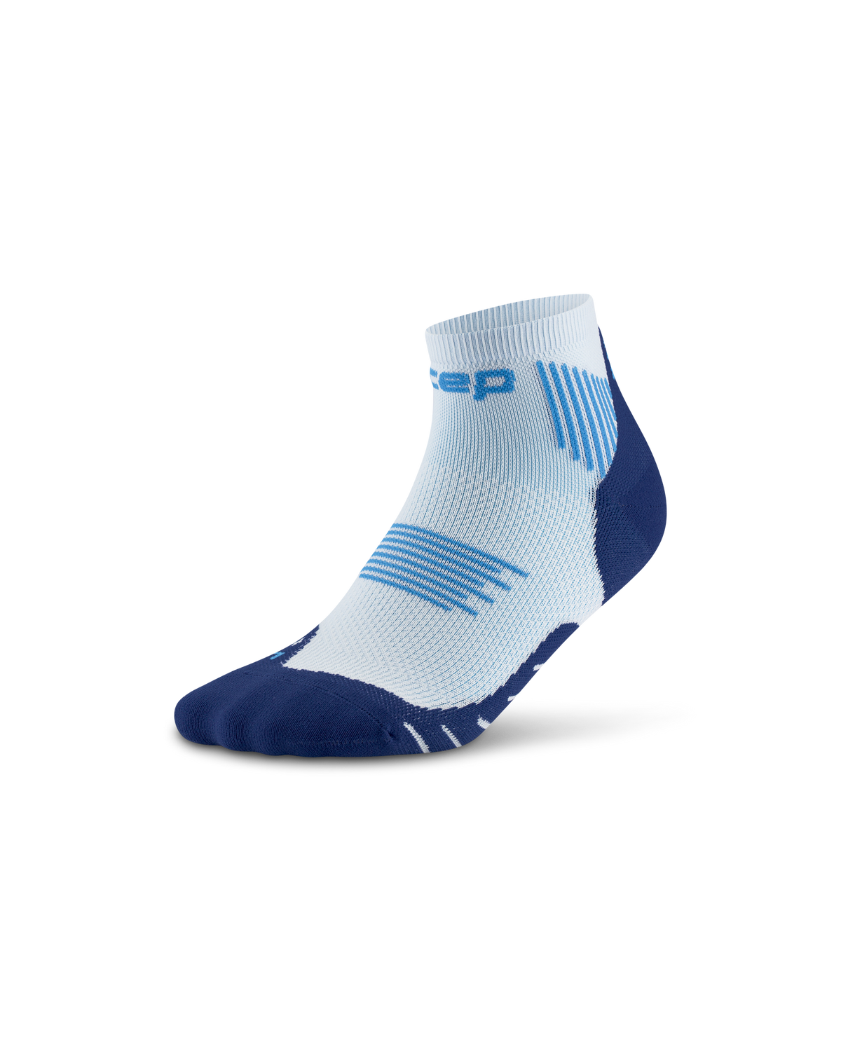 Core Run Low Cut Socks 5.0, Ice/Blue