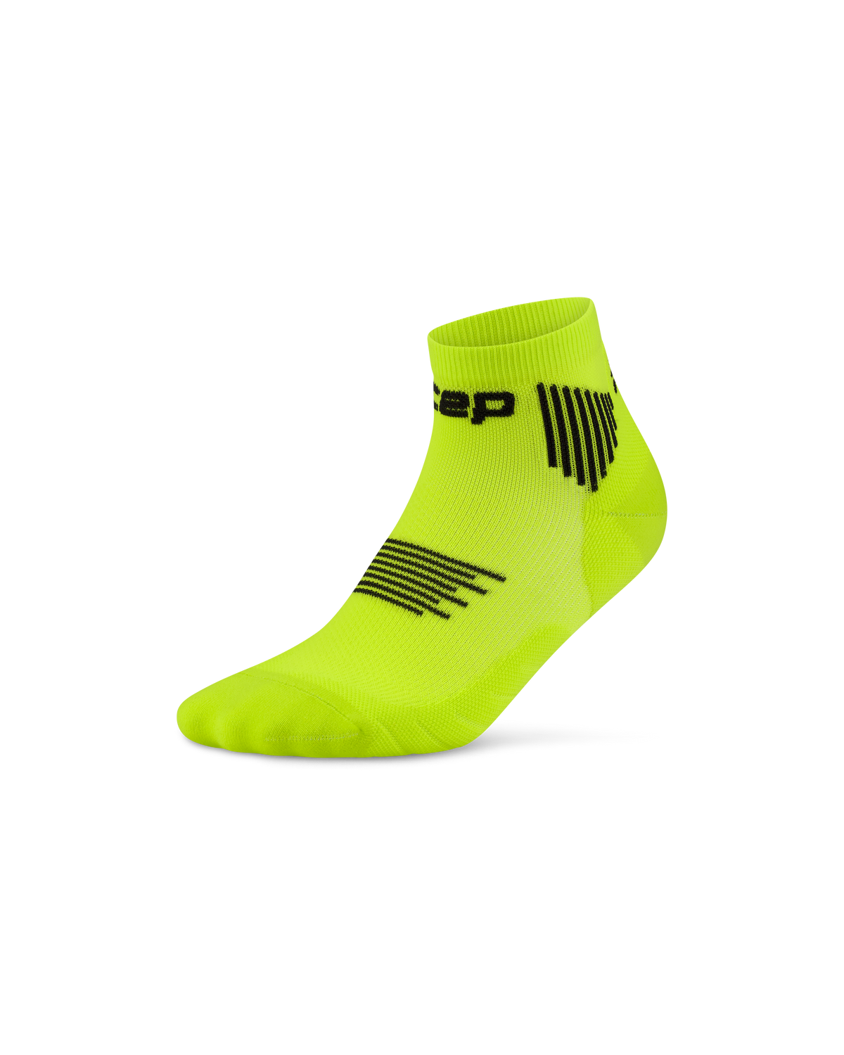 Core Run Low Cut Socks 5.0, Lime/Black