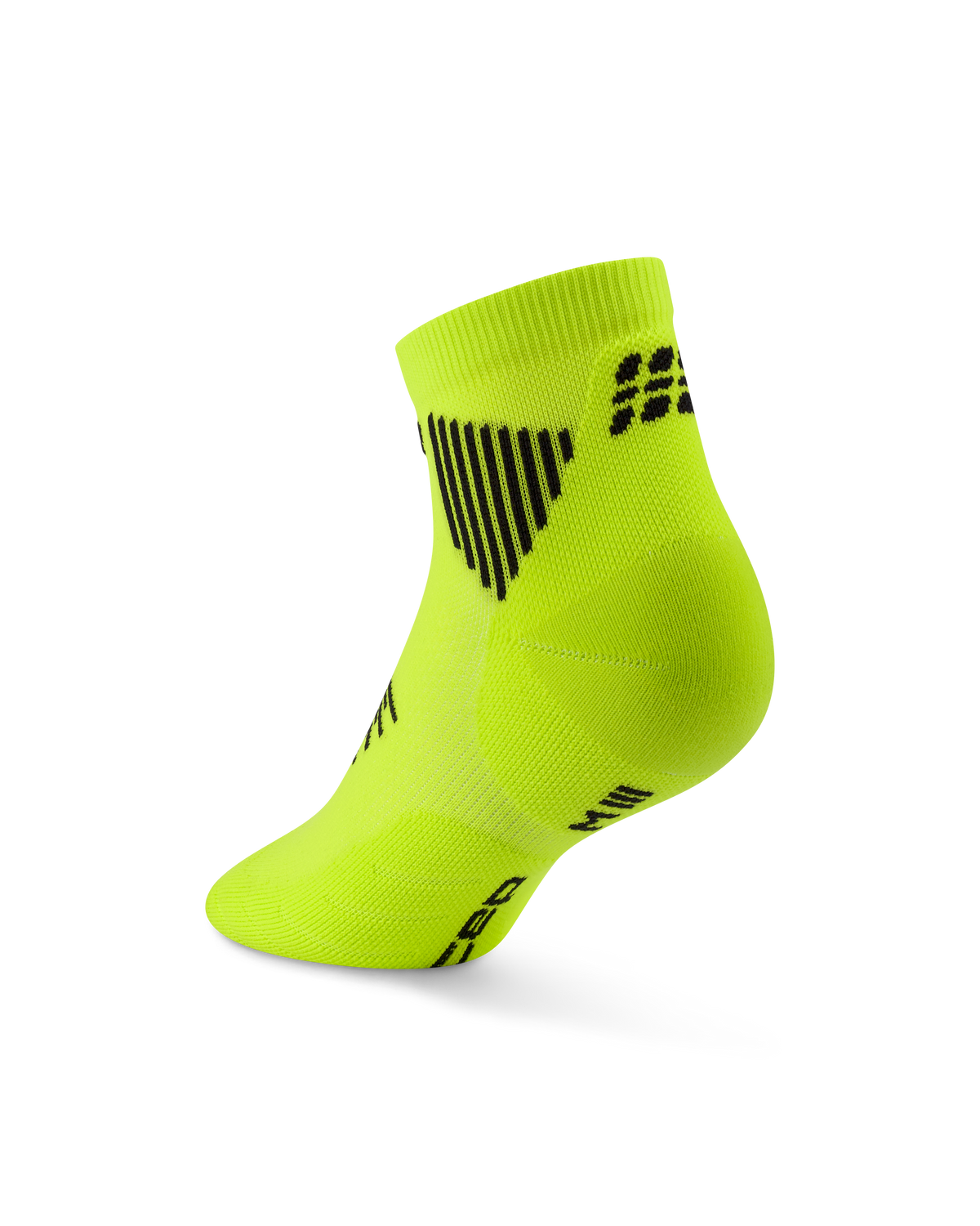 Core Run Low Cut Socks 5.0, Lime/Black