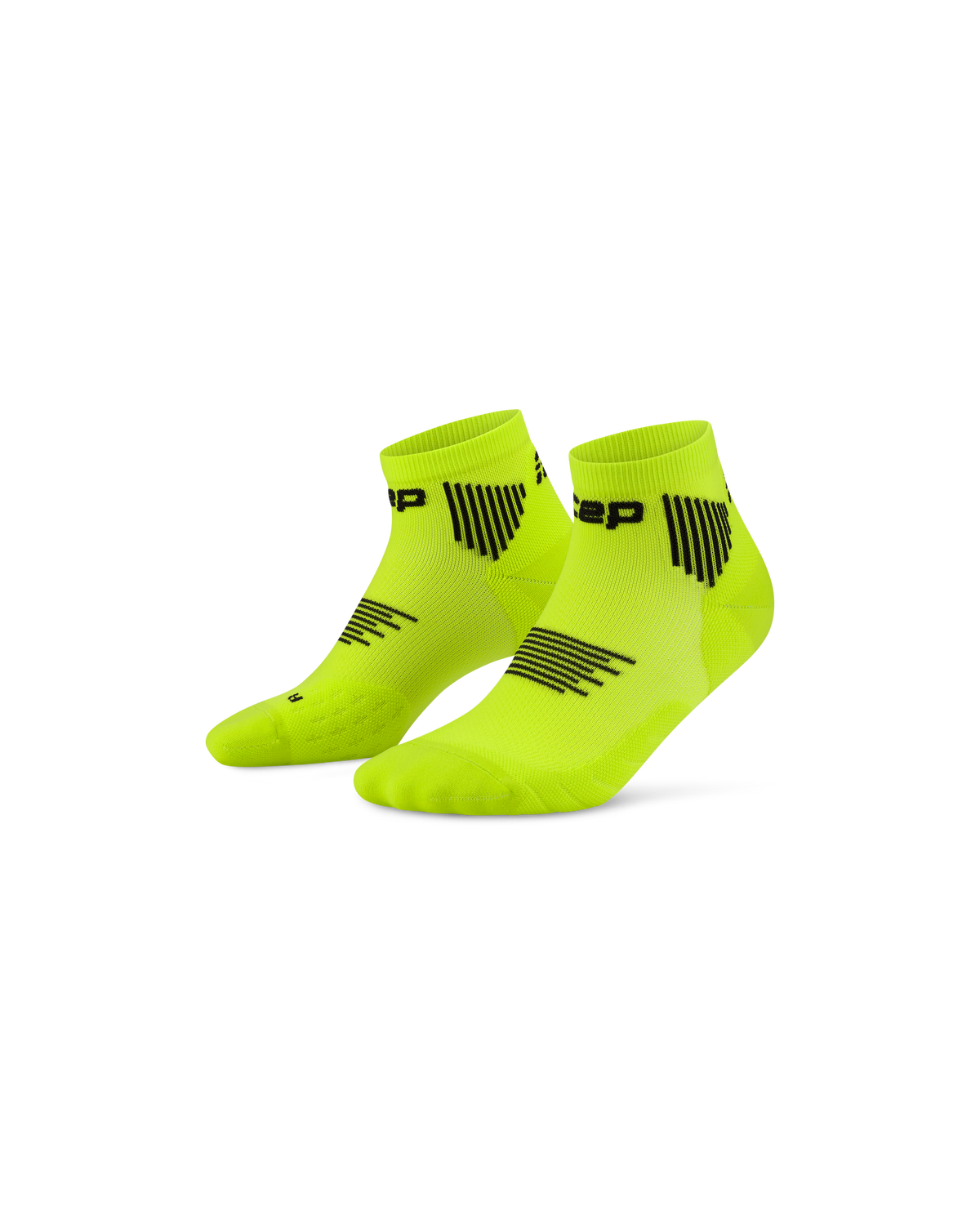 Core Run Low Cut Socks 5.0, Lime/Black