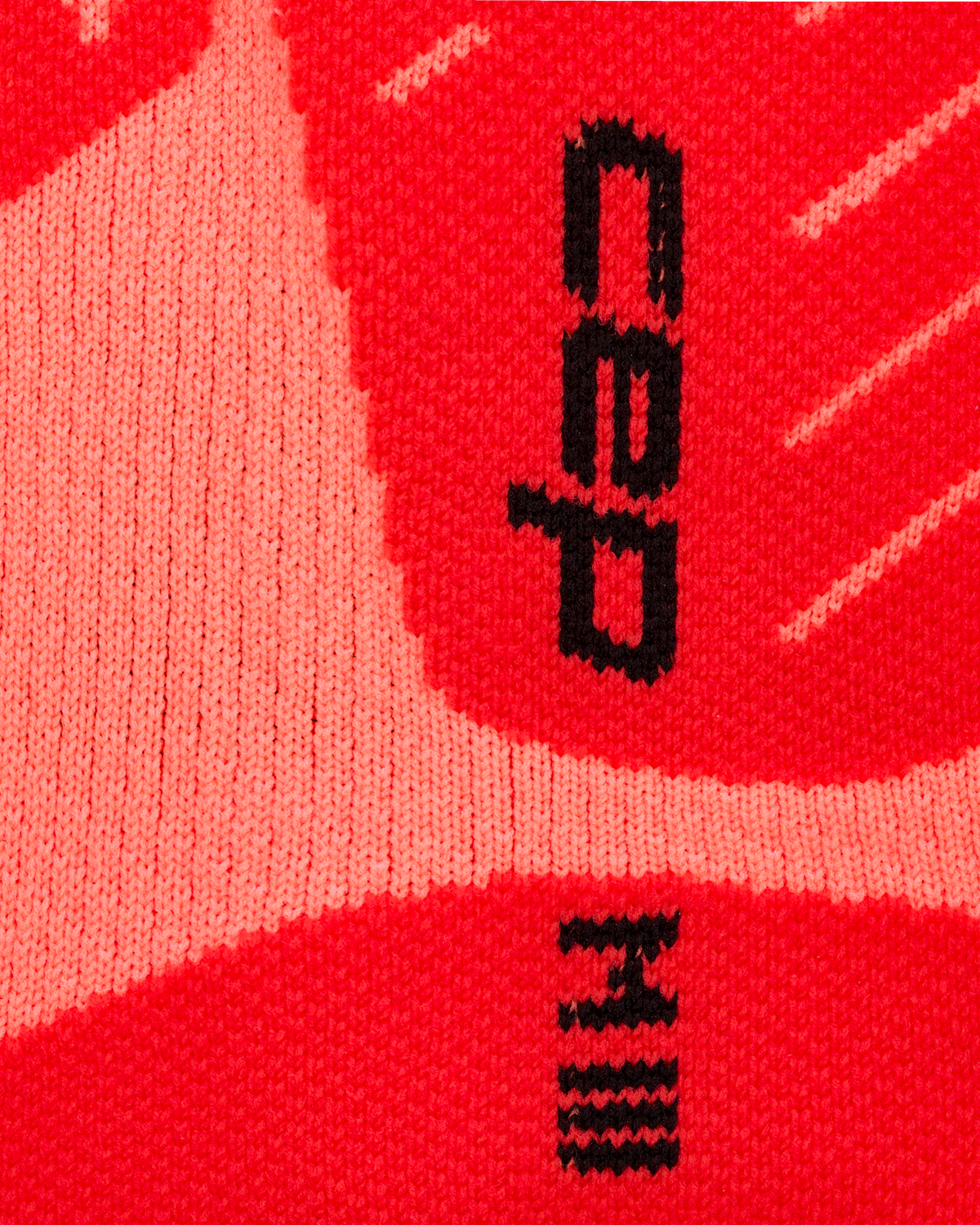 Core Run Low Cut Socks 5.0, Neon Coral, close-up detail