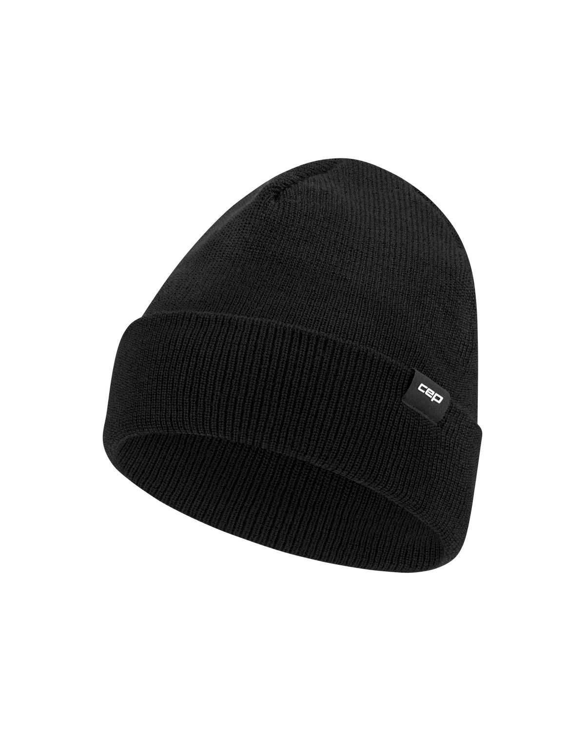 Core Run Merino Beanie, Black