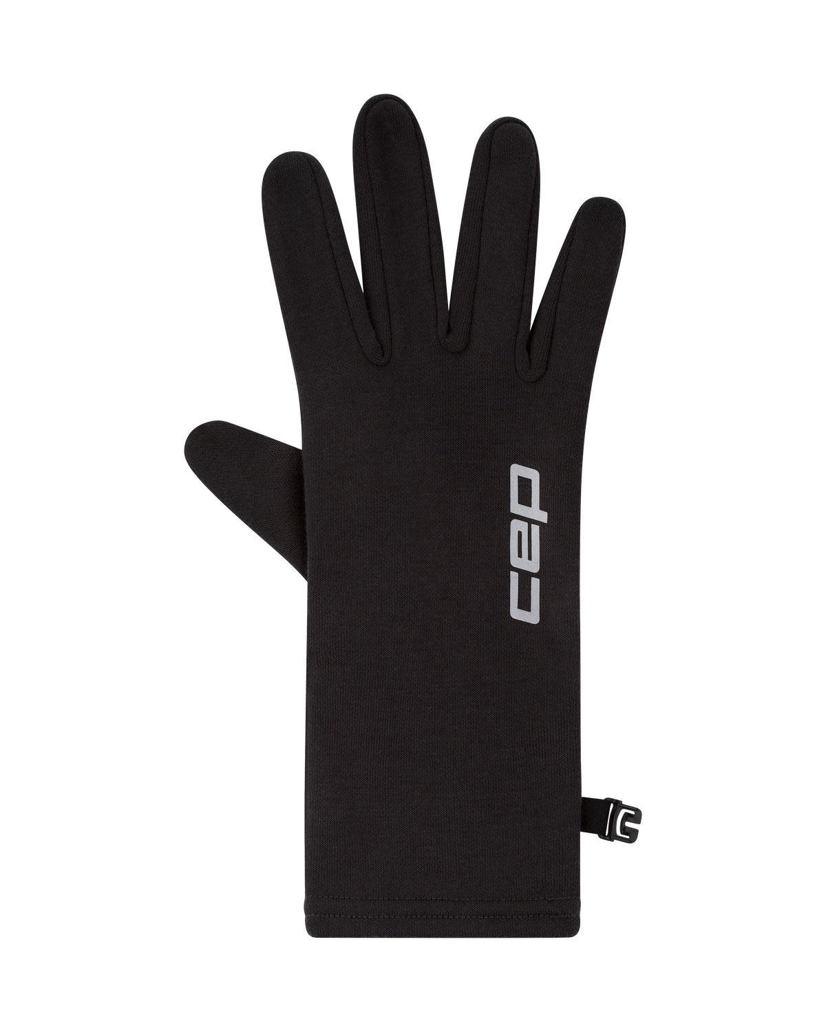 Core Run Merino Gloves, Black