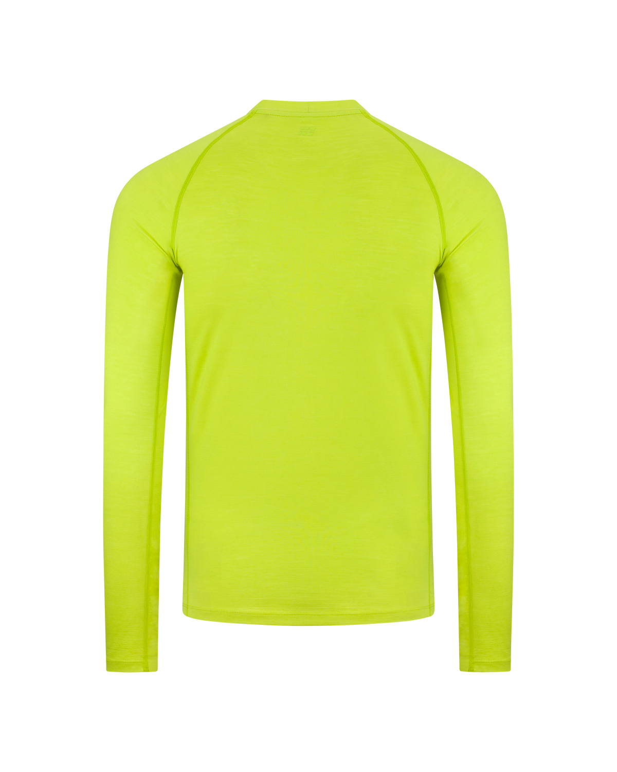 Core Run Merino Long Sleeve Base Shirt, Men, Lime
