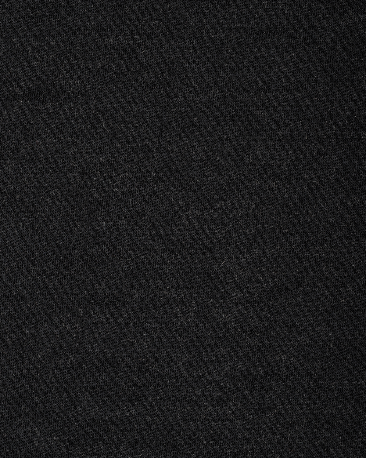 Core Run Merino Long Sleeve Shirt, Men, Black, close-up detail