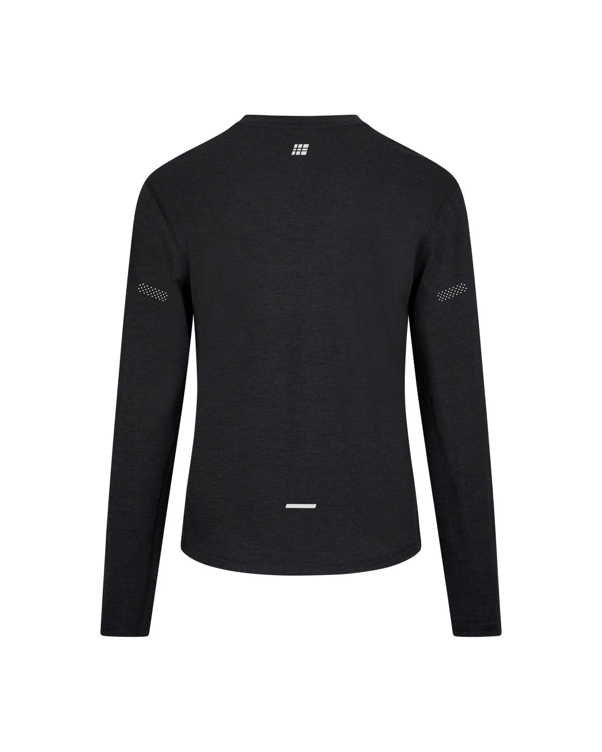 Core Run Merino Long Sleeve Shirt, Women, Black