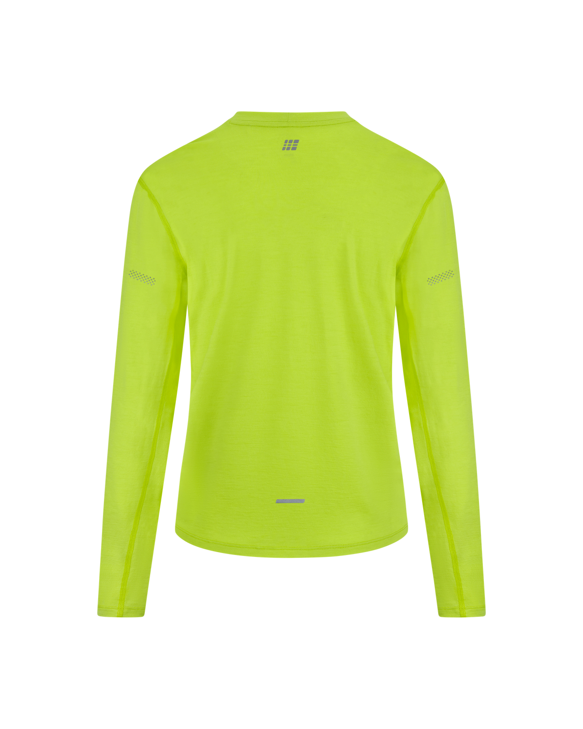 Core Run Merino Long Sleeve Shirt, Women, Lime