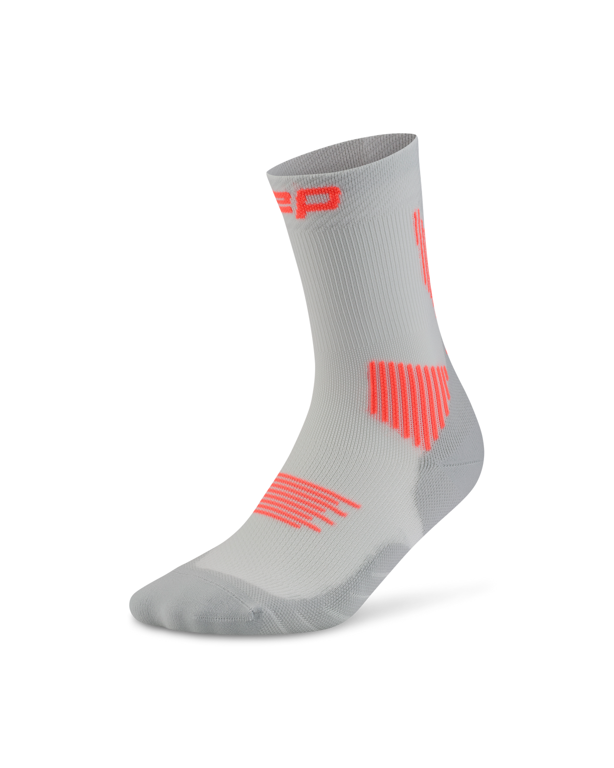 Core Run Mid Cut Compression Socks 5.0, Grey