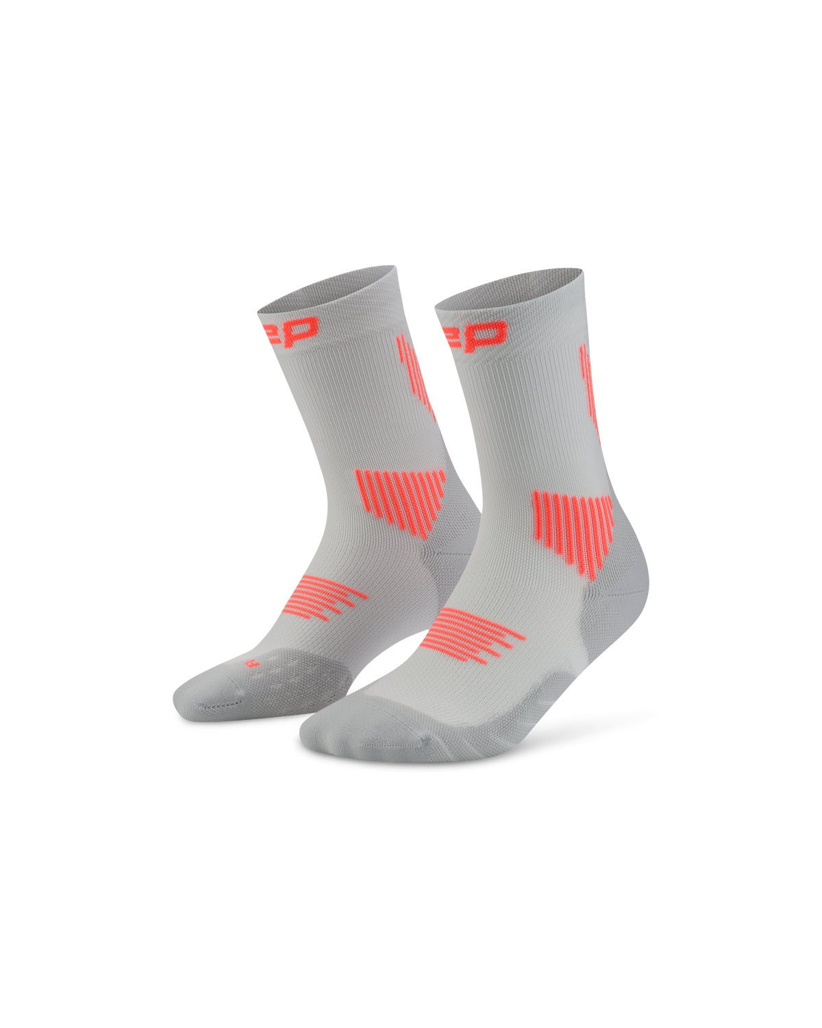Core Run Mid Cut Compression Socks 5.0, Grey