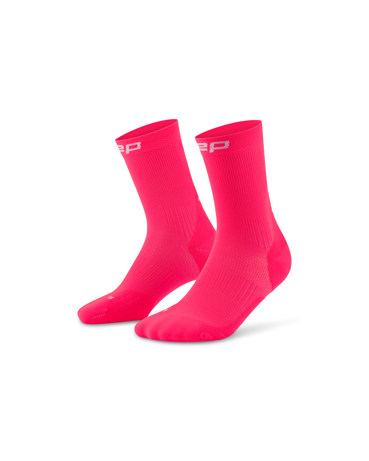 Core Run Mid Cut Compression Socks 5.0, Pink