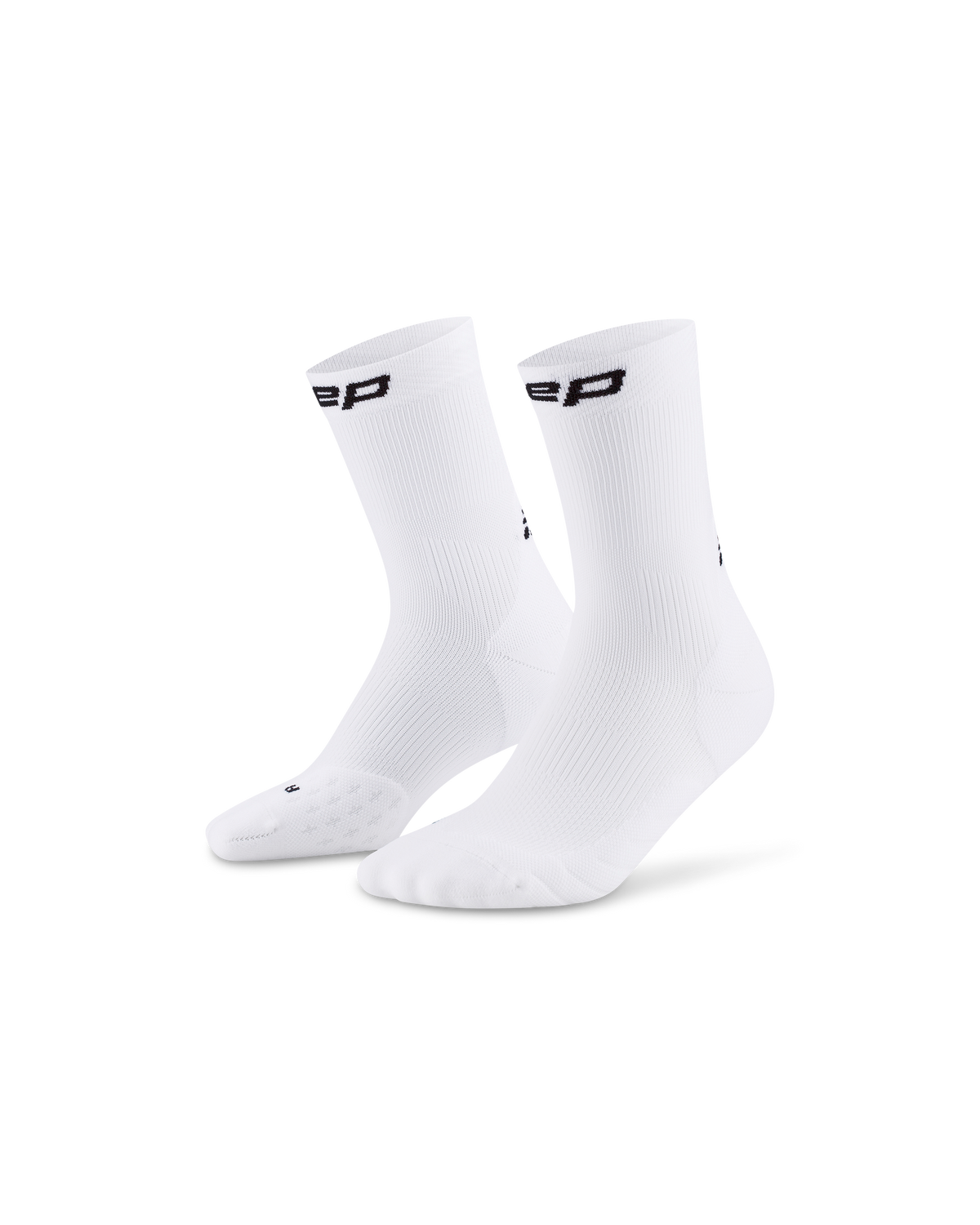 Core Run Mid Cut Compression Socks 5.0, White