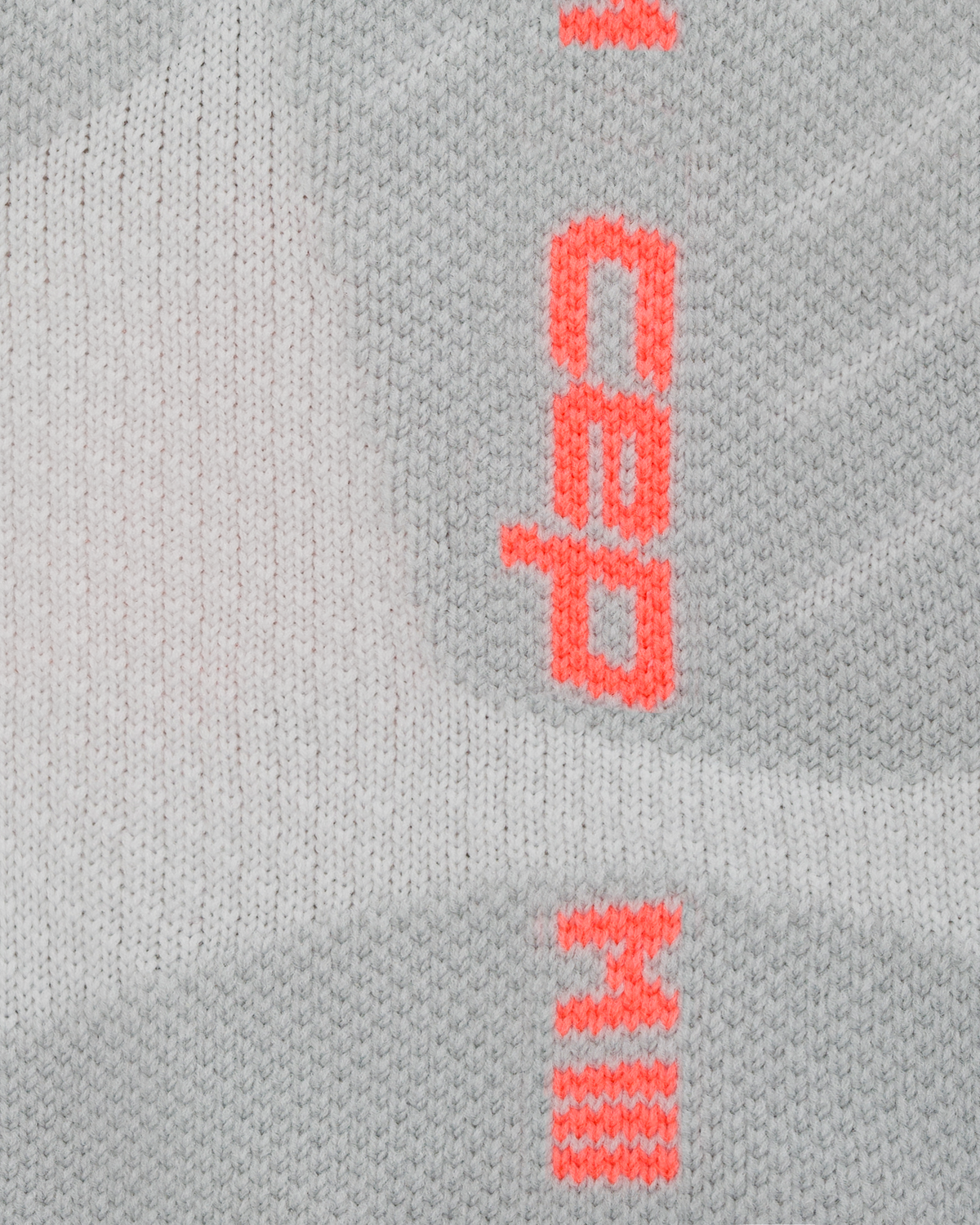 Core Run No Show Socks 5.0, Grey, close-up detail